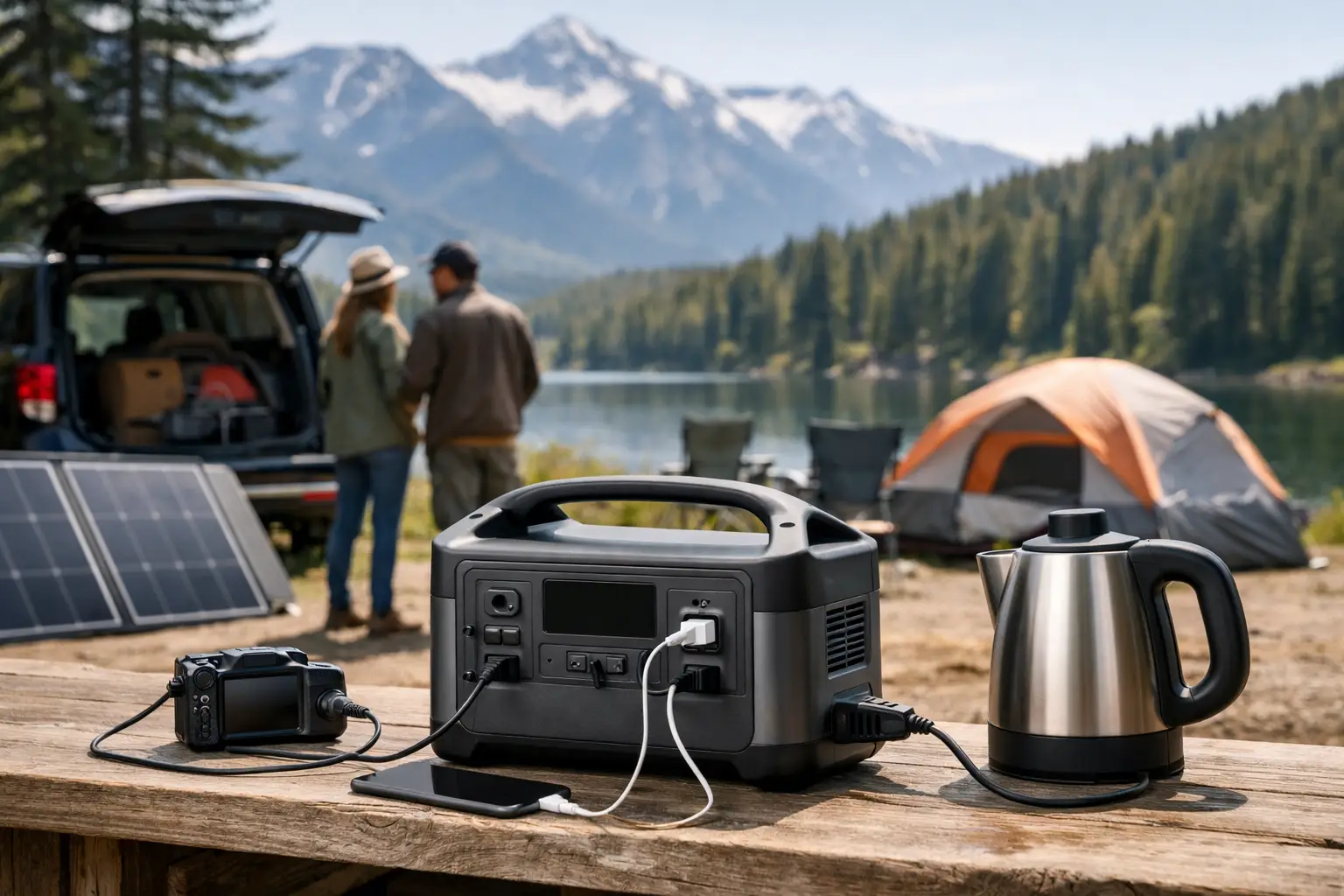 Portable Power Station for Travel Guide