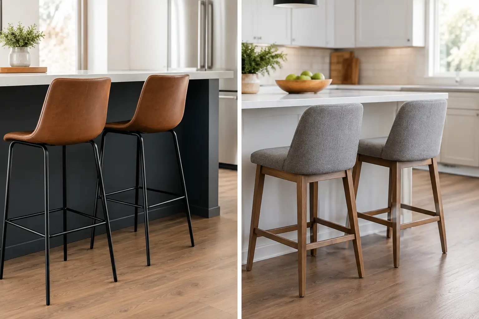 Bar Stools Versus Counter Stools for Your Kitchen